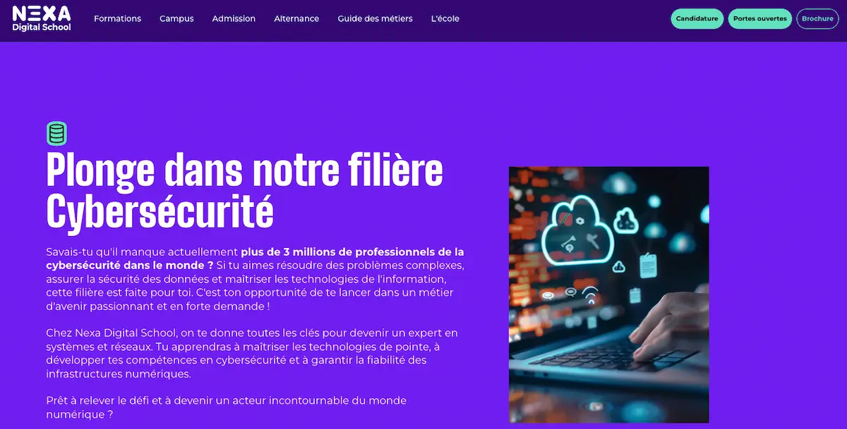 Alternance Cybersécurité Nexa : La formation pour sécurisé son avenir ...